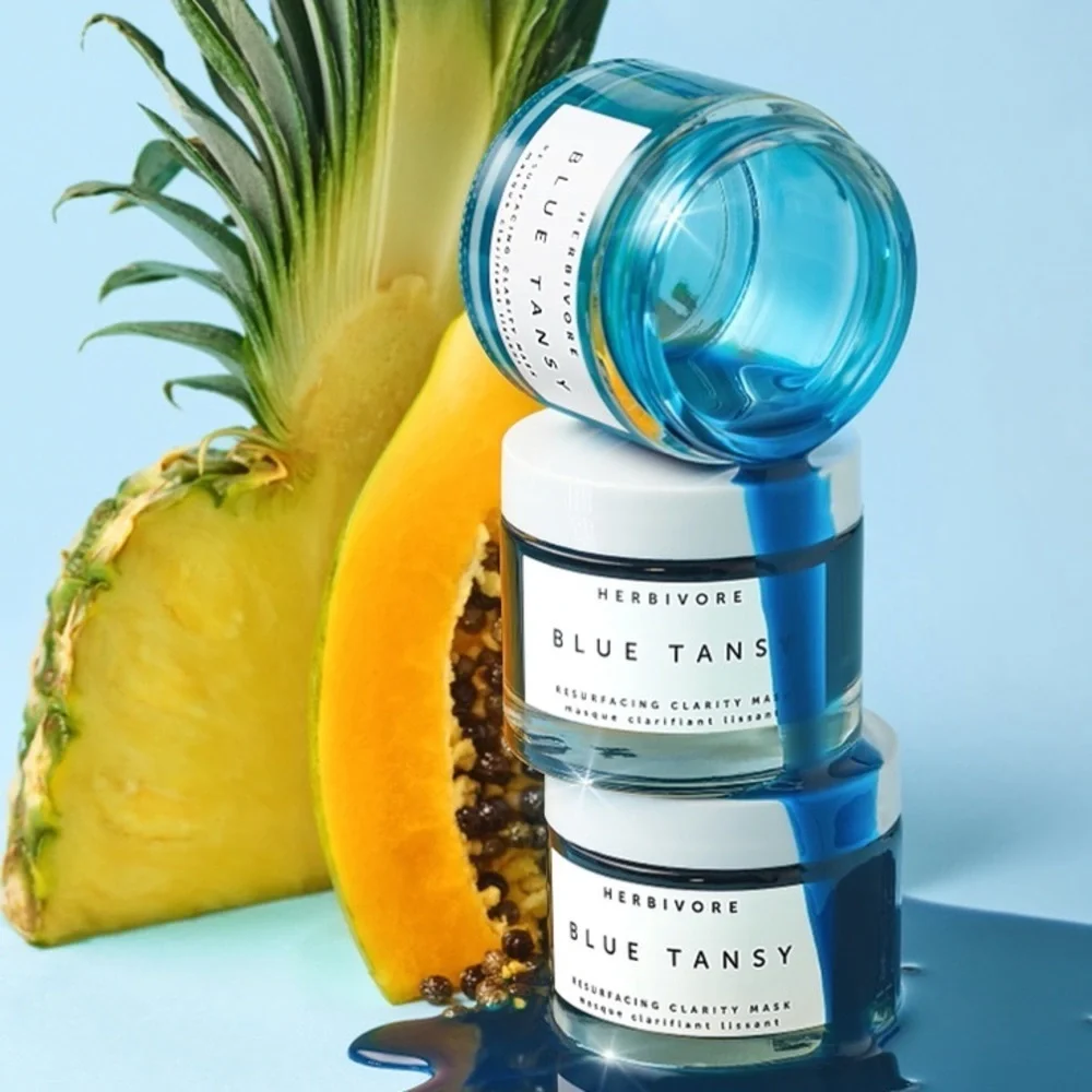 💦 Herbivore Blue Tansy BHA and Enzyme Pore Refining Mask